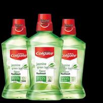 Colgate Jasmine Green Tea Mouthwash, 3 x 500ml