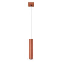 Lampa Wisząca Bellix 1 Gu10 Ochra Czerwona Lumilo 14.999.89