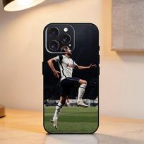 F-Football S-Star H-Harry Kane   Phone Case For iPhone 17,16,15,14,13,12,11 Plus,Pro Max,XS,Soft Silicone Black Cover iPhone15promax