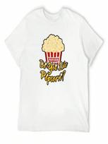 Sis Vs Bro Karina Kurzawa Ronald Do You Like Popcorn Cool Crewneck Trending T-Shirt Man T Shirt Topping Black T Shirts For Men S įvairiaspalvis
