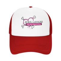Bone Best Damn Thing Popular Singer Avril Lavigne Summer Mesh Baseball Caps Women Beach Ponytail Hat Unisex Trucker Cap One Size
