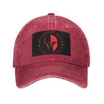 Spartan Race  Denim Cap Casual Baseball Caps Adjustable Hat Summer Unisex Baseball Hats One Size