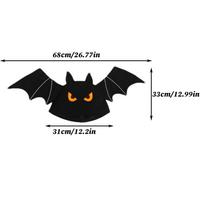 Bat Costume Hat Halloween Bat Wings Cosplay Costume Headpiece Spooky Headpiece Cosplay Accessories For Teens Masquerade Party juoda