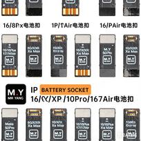 YCS M.Y for iPhone Soft Row Power Cord Clip for iPhone 8-17PM and Android Motherboard Battery Connector Snap-on Repair Tool