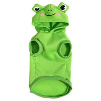 Funny Animals Frog Cosplay Dog Hoodies Shark Lion Thicken Puppy Clothing Coat Lovely Style Comfortable Pet Dog Hoodie Daily Walk (as the picture,S suit 1.5 -2.5 kg)