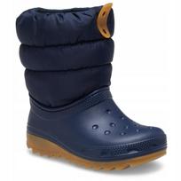 Crocs Classic Neo Puff Boot T 207683 |C6 I Eu 22-23| Navy/Gum