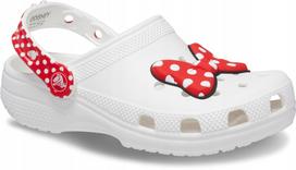 Crocs Classic Disney Minnie Mouse Clog Kids 208711 |J1/3/Eu 32-33| White/Red