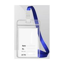 Soft Card Holder with Hanging Tag