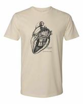 Cottage Cult Clothing Tee T Shirt Cotton Medical Anatomy Victorian Art Heart #7 XXXL