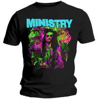 Men's Ministry Trippy Al (Ex Tour Tee) Slim Fit T-shirt Small Black XXXXL