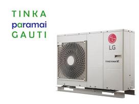 Šilumos siurblys Oras-Vanduo LG Therma V, Monobloc, 9 kW Ø1