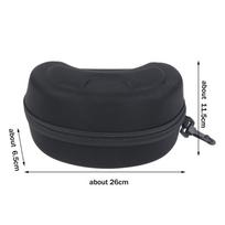 NEW Ski Goggles Protective Case Portable Snowboard Skiing Eyewear Storage Bag Hard EVA Protective Carrying Case With Carabiner