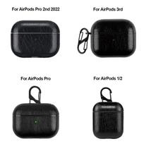 Leather PU Earphone Cover For AirPods Pro 3 2025 Case For AirPods Pro 2 2nd Pro2 Cases For AirPods 4 3 2 1 Funda Headphone Coque For AirPods 4 juoda