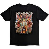 Megadeth Unisex T-Shirt: Budokan (Small) 4XL