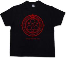 HALO OF THE SUN LOGO Kids Boys kids boys T-Shirt Silent Hill Game Satanic Circle 666 150