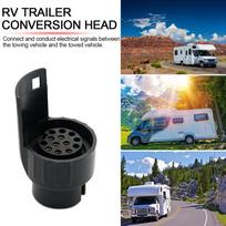 7 Pin To 13 Pin Towing Adapter Copper Core Trailer Adapter 12/24V Socket Plug Mini Socket Converter for Sedan Boat Truck Camper China Mainland