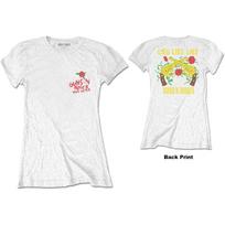 Guns N' Roses Ladies T-Shirt: Lies, Lies, Lies (Back Print) (Large) 4XL