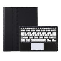 Enhanced Leather Tablet Case with Detachable Touchpad Keyboard for Honor Pad 10, Bluetooth-Compatible AH29-A