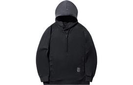 Li Ning X Jackie Chan Kung Fu Collection Sweatshirts Men's Black Hooded Moderate Other AWDU303-1 L