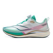 Li Ning YOUNG Red Hare 7 PRO YOUNG Abrasion Resistant Support Low top Kids' Running Shoes Green White YKFV198-7 37