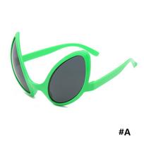 Funny Alien Party Glasses ET Sunglasses Holiday Dance Aliens Costume Alternative Shapes Rainbow Lenses Sunglasses Party Supplies As picture