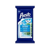 Presto Clean and Go langų ir veidrodžių valymo servetėlės 30 vnt