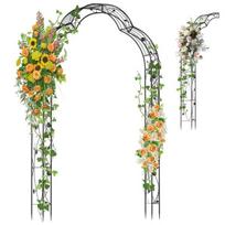 Costway Metalinės sodo arkos, 150 x 39 x 250 cm, juodos