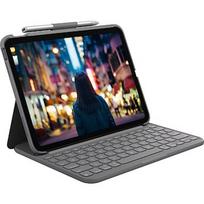 Logitech Case with keyboard Slim Folio for iPad 10th generation US grey 920-011413