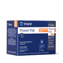 Trace Minerals Power Pak Orange Blast elektrolitų ir vitaminų milteliai apelsinų skonio