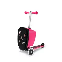 Paspirtukas Micro Luggage Junior Patch & Play Pink