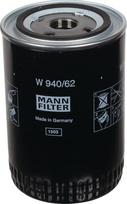 Alyvos filtras Mann and Hummel MANN-FILTER 500041102
