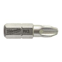 MILWAUKEE PH3 x 25mm/25vnt. atsuktuvo antgalis