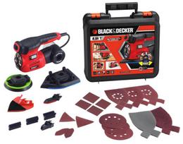 BLACK+DECKER DAUGIAFUNKCINIS VIBRACINIS ŠLIFUOKLIS 220W KA280K