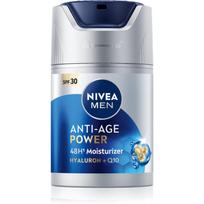 NIVEA MEN Anti-Age Power intensyvaus poveikio drėkinamasis kremas nuo raukšlių SPF 30 50 ml