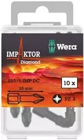 Atsuktuvo antgalis WERA 855/1 IMP DC PZ3 25mm, 10vnt.