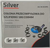 SILVER Sidabrinis Sidabrinis APSAUGINIS GAUBTAS NUO DULKIŲ ŠLIFUOKLIUI 180-230