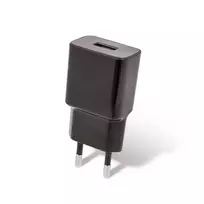 TelForceone "Setty" įkroviklis 1x USB 2,4A juodas + USB-C kabelis 1,0 m NAUJIENA
