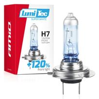 Amio Halogeninė lemputė LumiTec SuperWhite H7, 12V, 55W