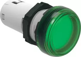 Lovato Electric Šviesos diodų (LED) signalinė lemputė - viena dalis žalia 48V AC / DC (LPMLD3)