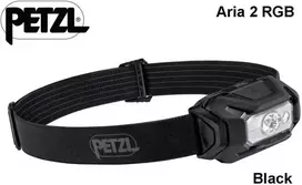 Petzl E070BA00 Aria 2 RGB Juodas