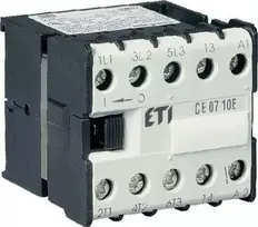 „Eti-Polam“ miniatiūrinis kontaktorius 6A 3P 230V AC 0Z 1R CE07.01-230V-50/60Hz (004641013)