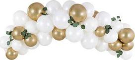 PartyDeco Balionų girlianda Auksinė, 200cm