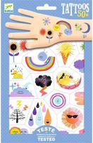 KNYGA Djeco Tatuiruotės - Orų emocijos (50+ tatuiruočių) ( DJ09613 )