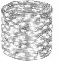 Springos Kalėdinės lemputės 100 LED šalta balta 10 m