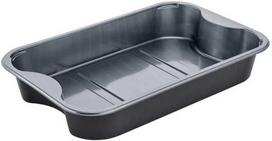 Færch Plastikinis padėklas C2294-1B CPET sidabro/juodo spalvos 1770 ml 204 vnt./indelis