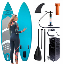 Inflatable Paddle Board + Paddle Extralink SUP Board 320cm, Set