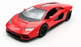 KiNSMART automobilis, Lamborghini Countach LPI 800-4, raudonas