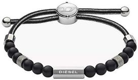 Diesel Tekstilinė apyrankė su agato karoliukais DX1151040