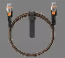 Urban Armor Gear UAG SRGE USB-C USB 3.2 Gen2 kabelis 240W/20Gbps 75cm - oranžinės spalvos