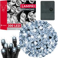 Kalėdinės lemputės Springos 300 LED, 21 m, šaltai balta